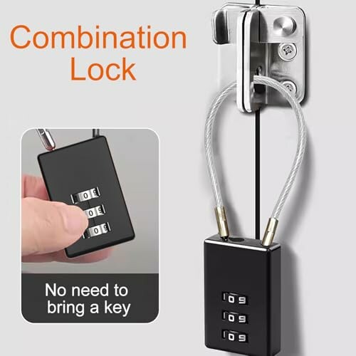 Cadenas à combinaison sans clé nécessaire