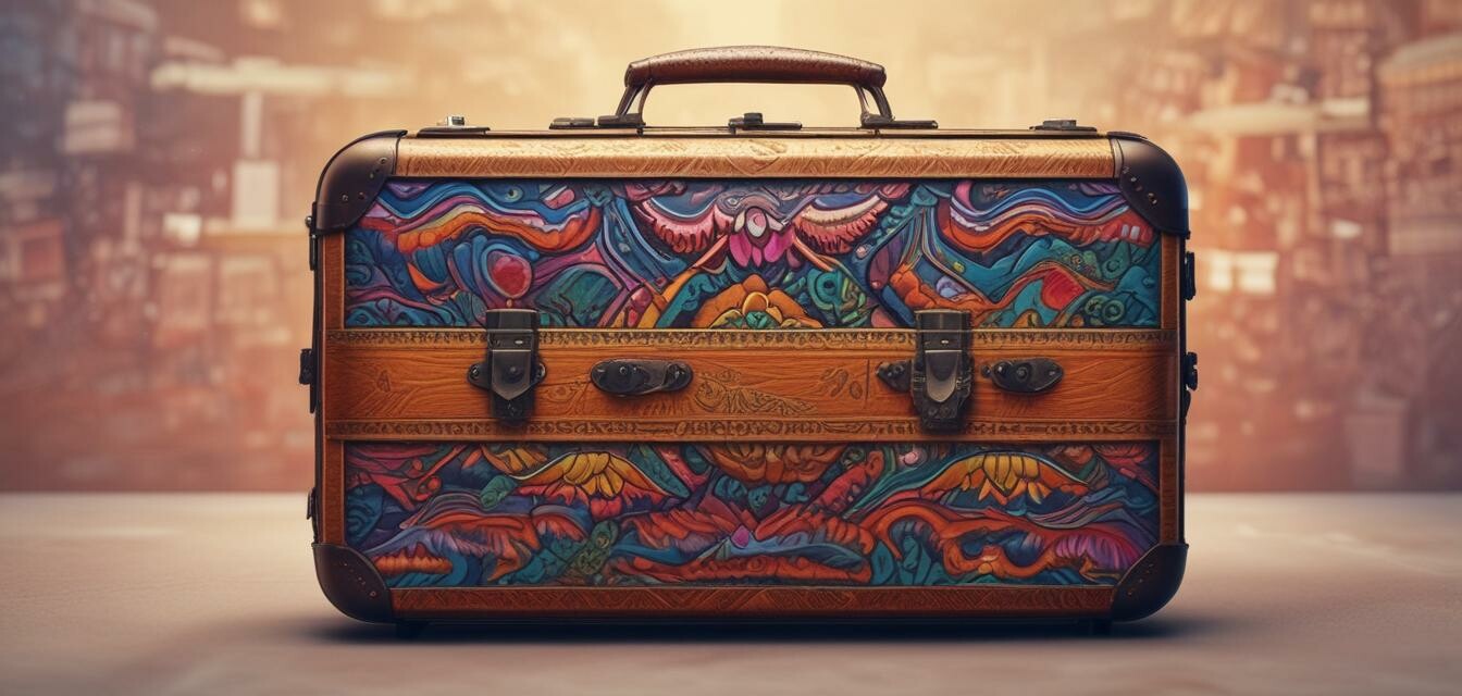 Example of customized luggage