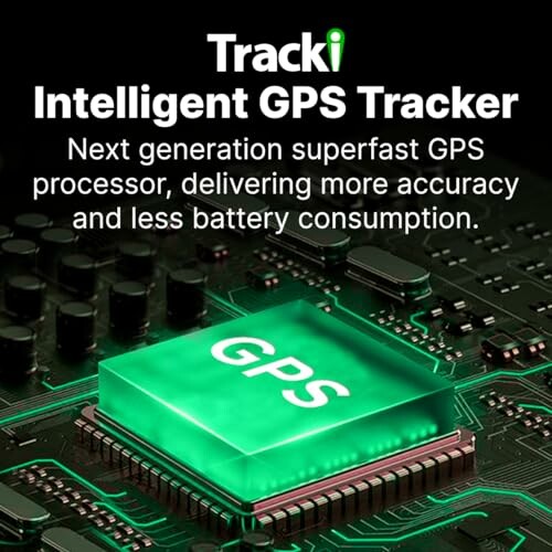 Processeur GPS avancé sur une carte de circuit.